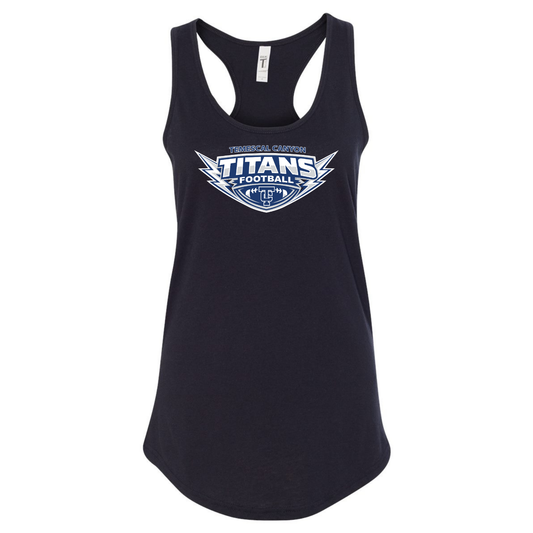 TCHS Football Ladies Racerback Tank