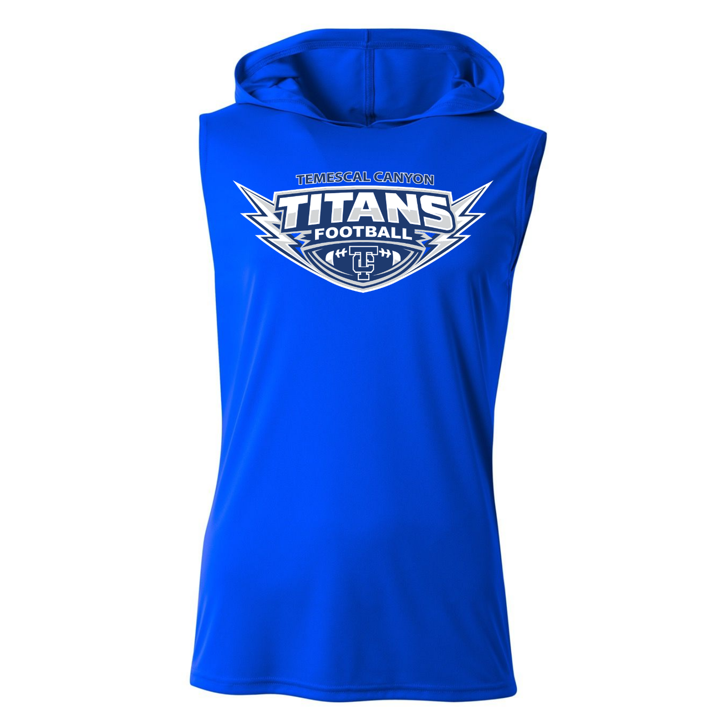 TCHS Football Sleeveless Hoodie