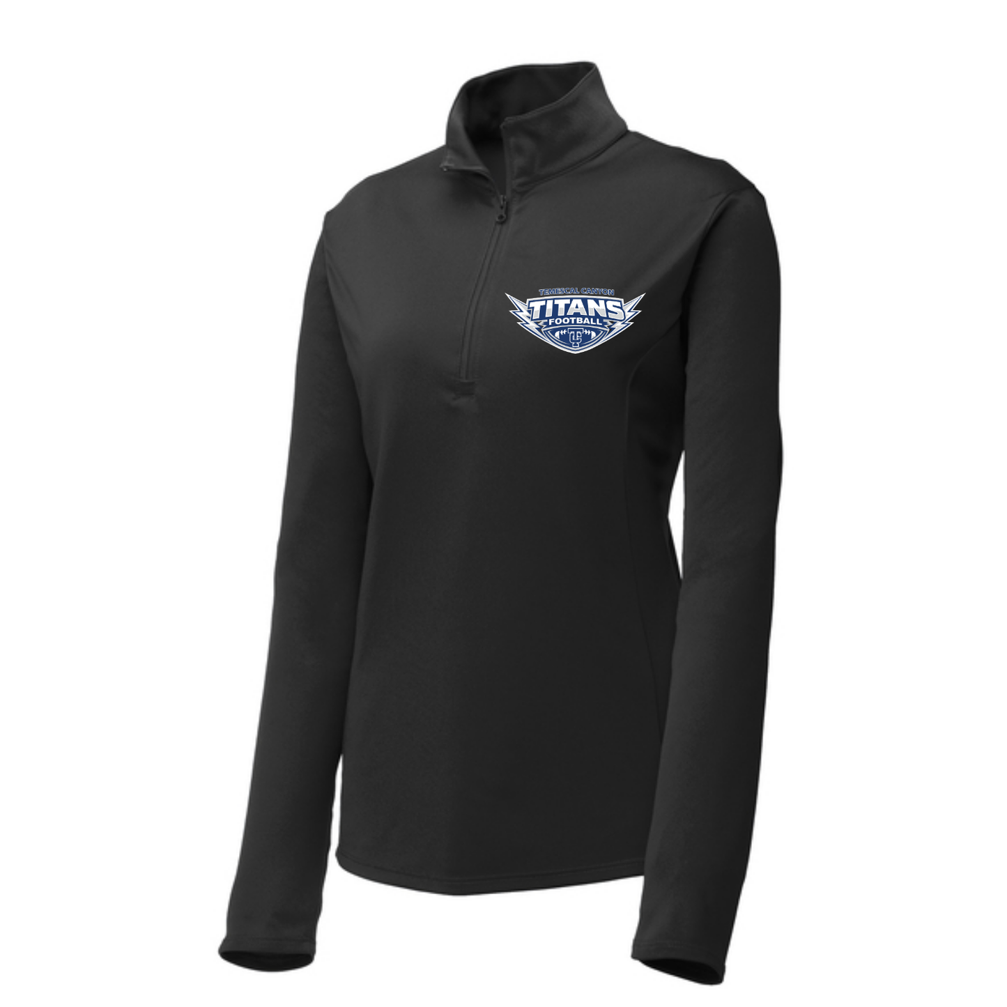 TCHS Football Women's 1/4 Zip Pullover