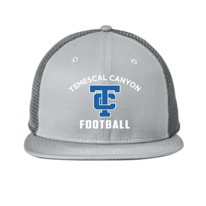 TCHS Football Flat Bill Mesh
