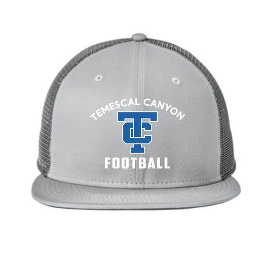 TCHS Football Flat Bill Mesh