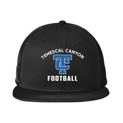 TCHS Football Flat Bill Mesh