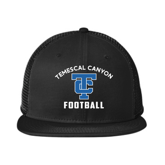 TCHS Football Flat Bill Mesh
