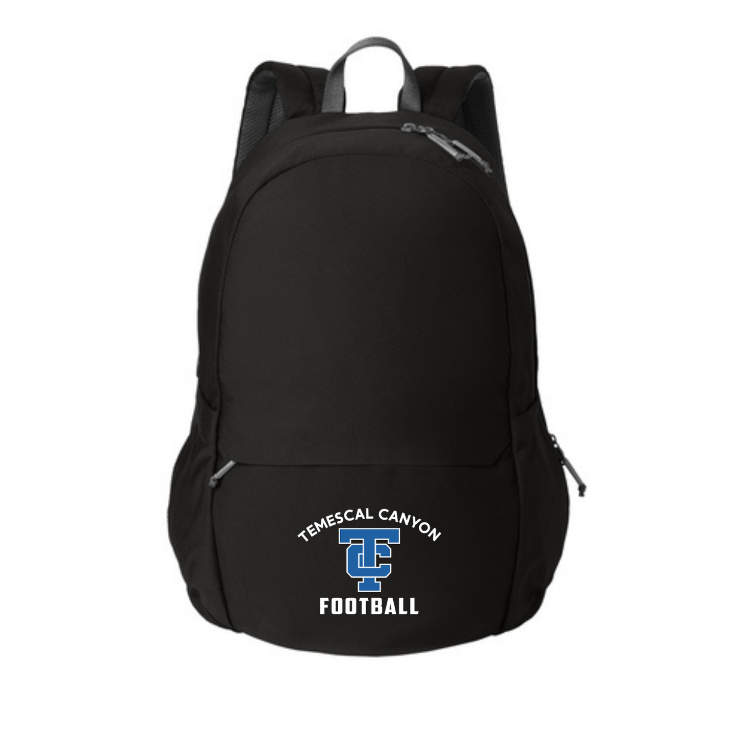 TCHS Football Black Backpack