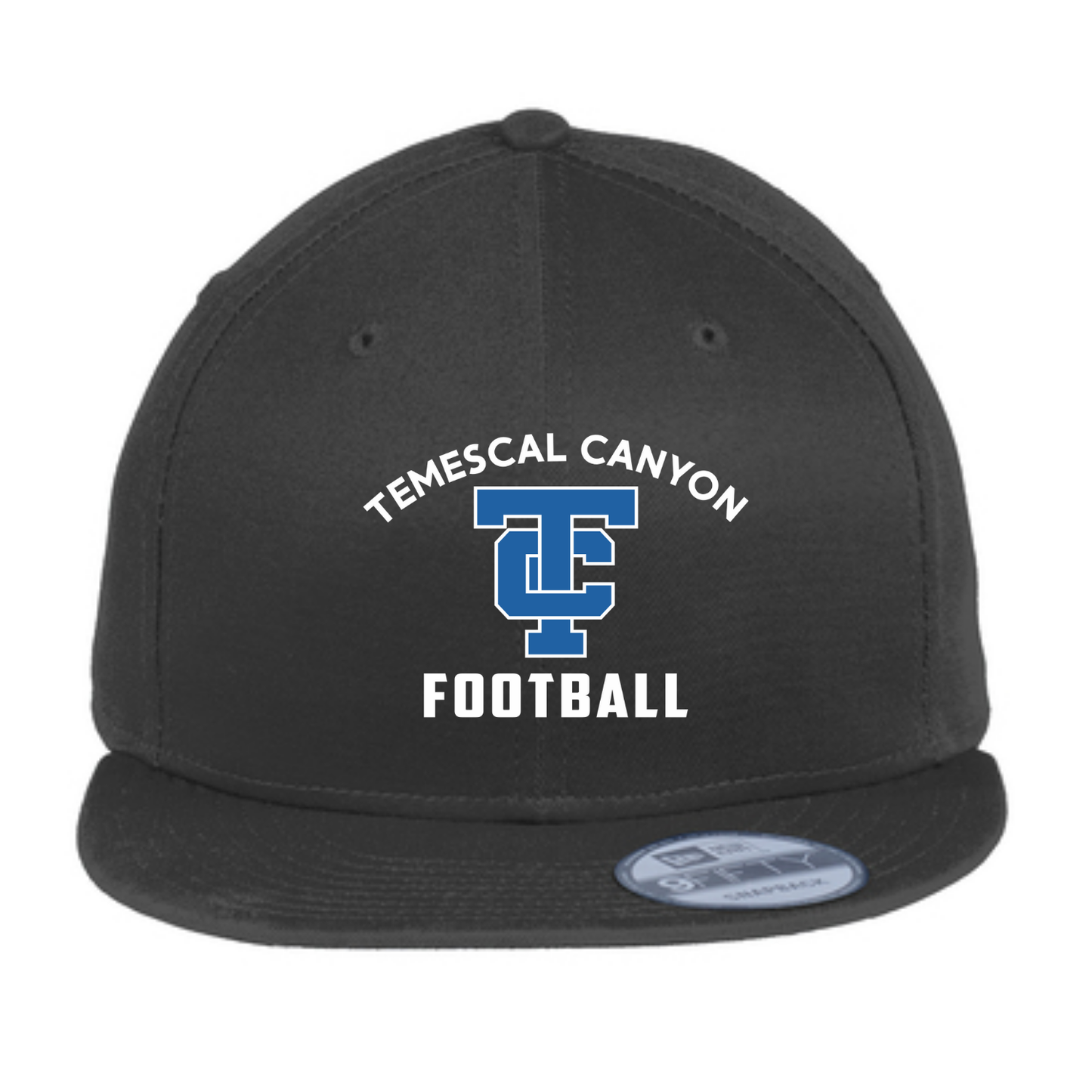 TCHS Football Flat Bill Full Cotton