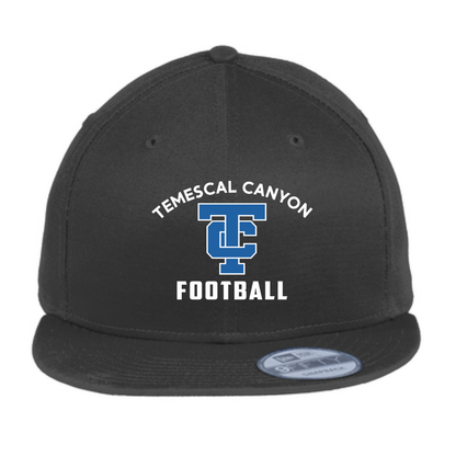 TCHS Football Flat Bill Full Cotton
