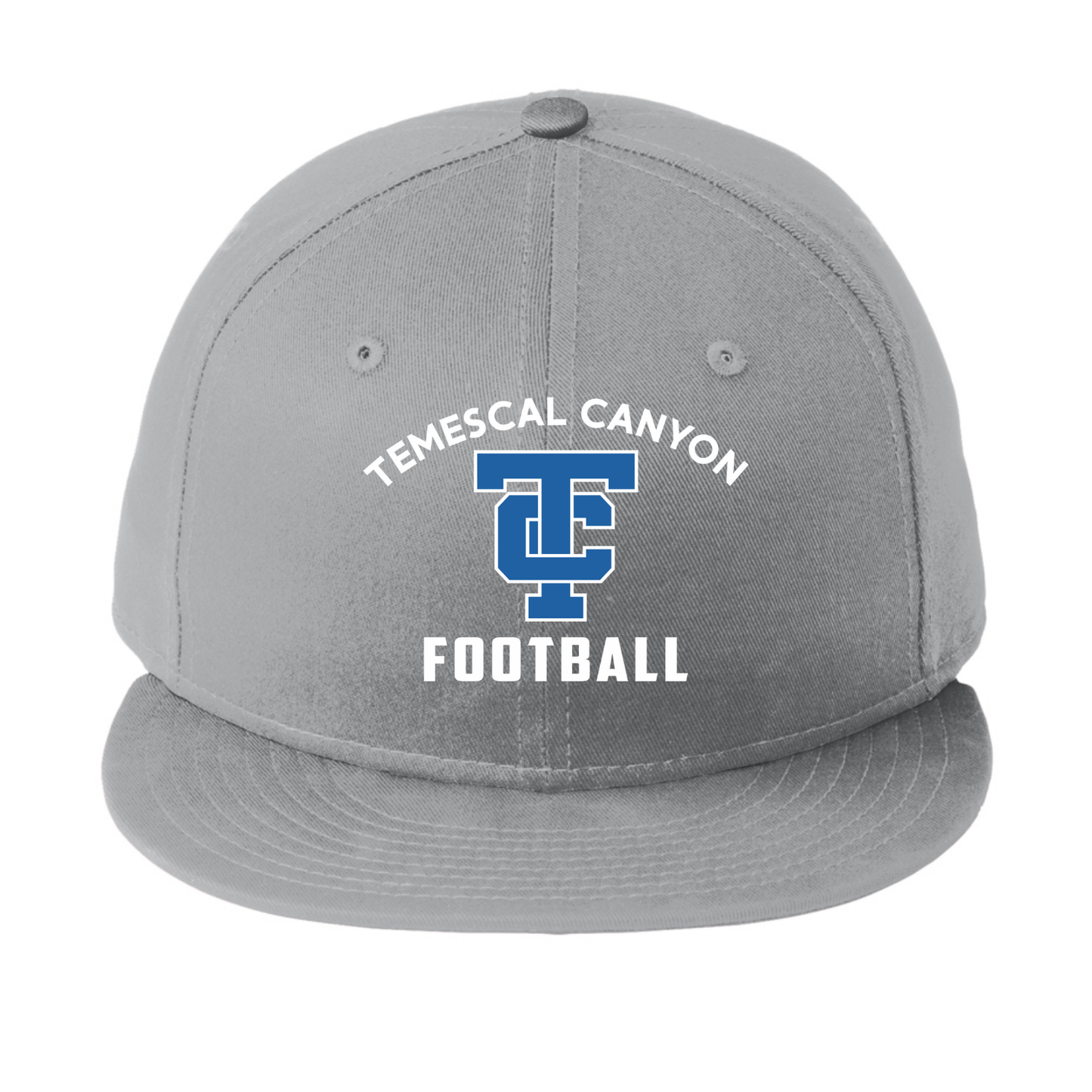 TCHS Football Flat Bill Full Cotton