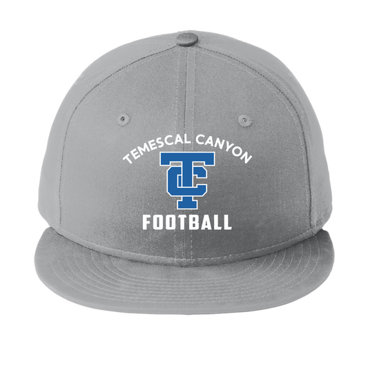 TCHS Football Flat Bill Full Cotton