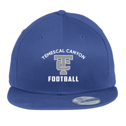 TCHS Football Flat Bill Full Cotton
