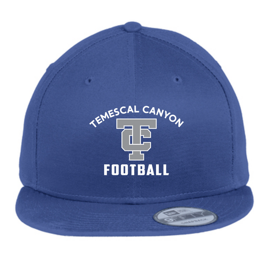 TCHS Football Flat Bill Full Cotton