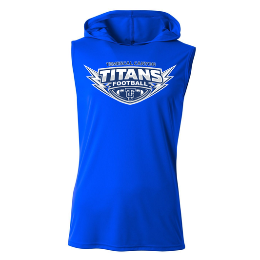 TCHS Football Sleeveless Hoodie