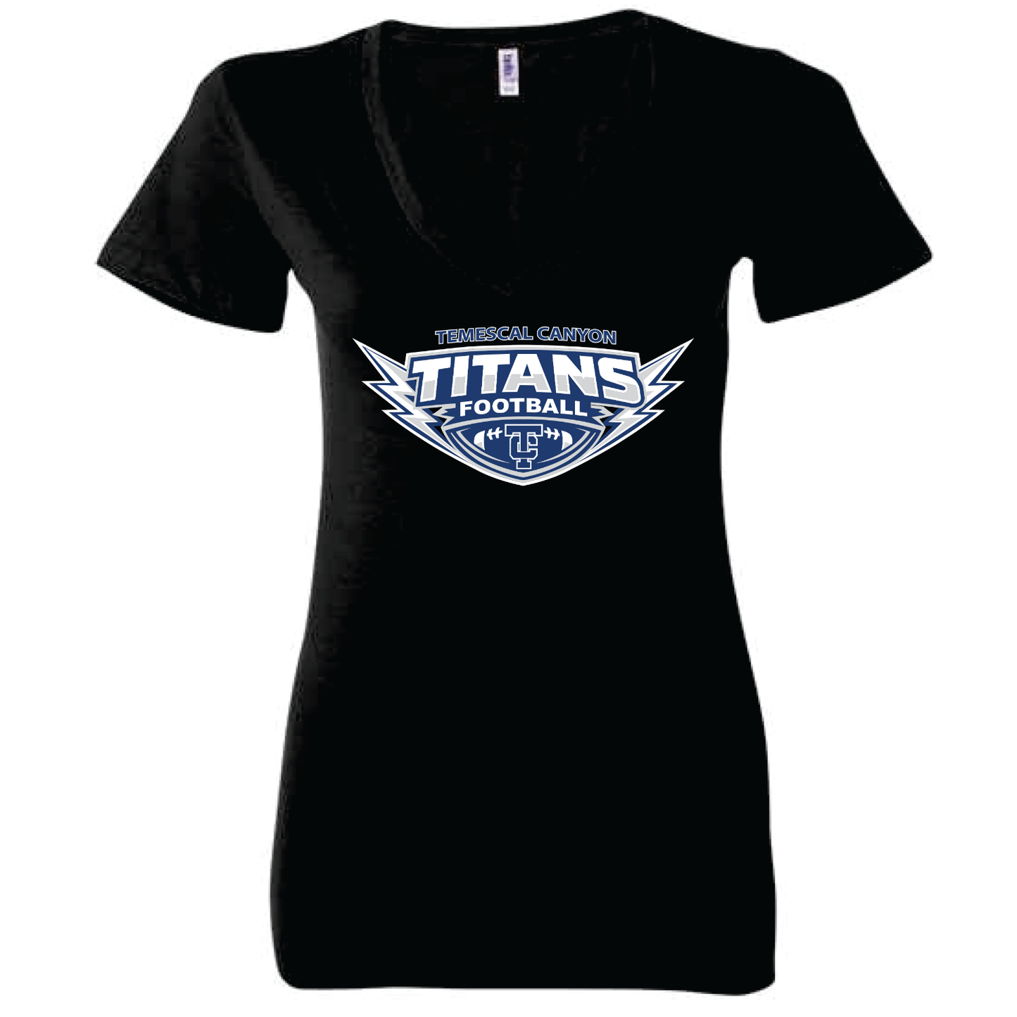 TCHS Football Ladies V-Neck
