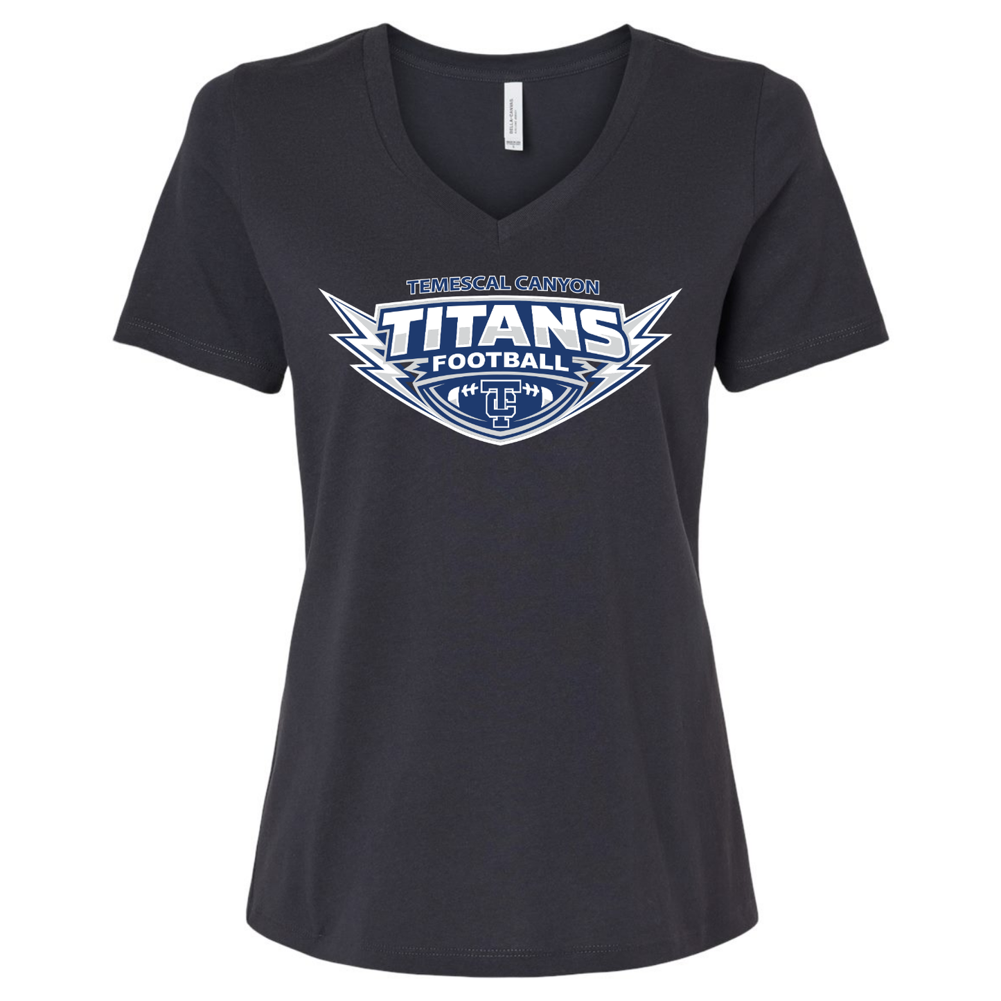 TCHS Football Ladies V-Neck