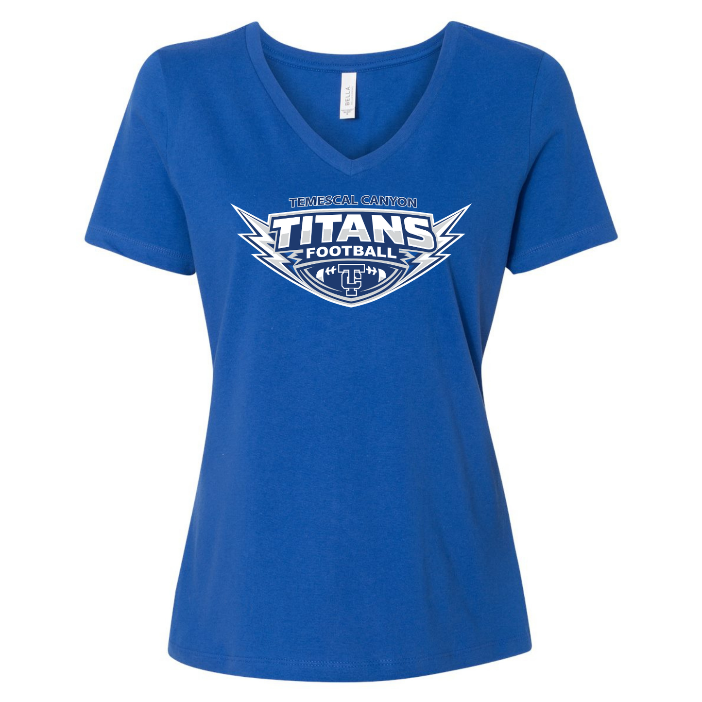 TCHS Football Ladies V-Neck