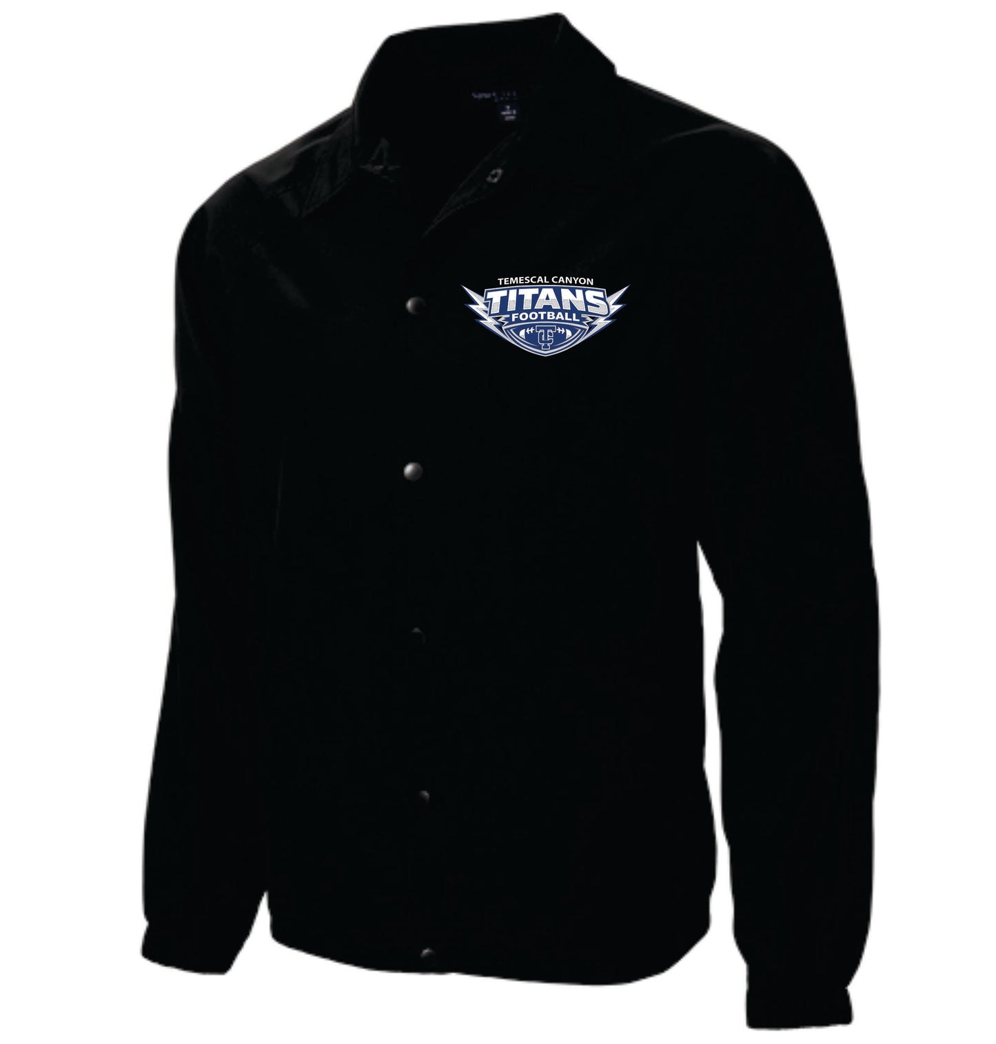 TC Black Windbreaker Jacket